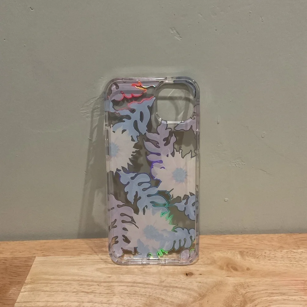 LAIUT IPhone 14 MAX phone case. Transparent case + whimsical design. Brand new!